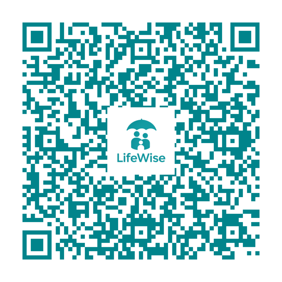 Scan to book a Free Policy Health Check with LifeWise